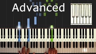 Scott Joplin - The Entertainer - Piano Tutorial Easy - How To Play (synthesia)