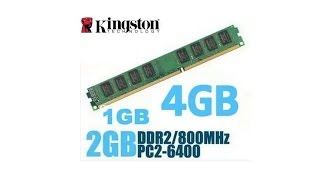 Оперативная память - DDR2 4gb kingston RAM