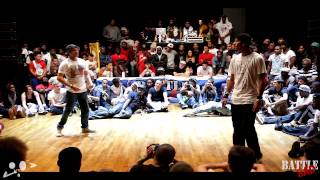 BATTLE BAD 2013 - 1/8 FINALE POP  - T FLEX VS TRESTY - HKEYFILMS