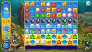 Fishdom level 287 Gameplay (iOS Android)