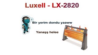 Luxell - LX 2820 Ayak Sobası (Bim)