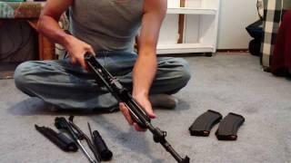 Funny AK-74 Field Strip (5.45x39mm)