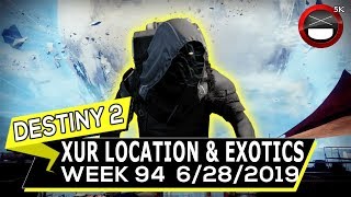 Destiny 2 Xur Location - Week 94 June 28th 2019