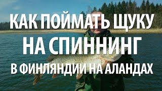 РЫБАЛКА в ФИНЛЯНДИИ на АЛАНДАХ. КАК ЛОВИТЬ ЩУКУ на СПИННИНГ