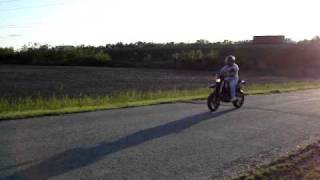 First Whelee on DR-Z 400 SM 2007