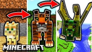 MORPH & EXTRA DIEREN MOD VERANDER CHALLENGE - Minecraft Mod Challenge