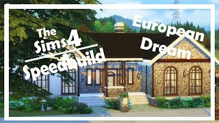 Sims 4 Speedubuild || European Dream