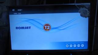 DVB-T2 Romsat T2900HD - первое включение , настройка каналов