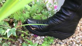 Fly boots flower crush