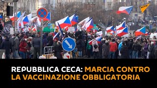 Repubblica Ceca: migliaia in marcia contro la vaccinazione obbligatoria