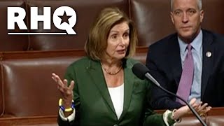 Nancy Pelosi TORCHES Republican On House Floor