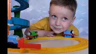 #Томас и друзья железная дорога трек американские горки Thomas and friends
