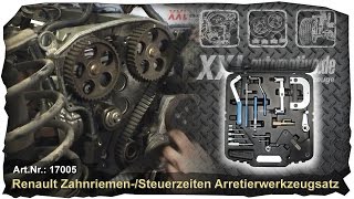 Zahnriemenwechsel an Renaultmotor 1.8l 16V (F7P), mit XXL Spezialwerkzeug +++ How to +++ DIY