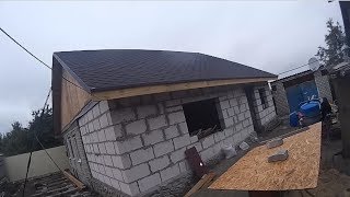 Строим крышу первый раз