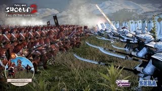 прохождение Total War SHOGUN 2 закат самураев серия 24 война с самим Сёгуном! HD
