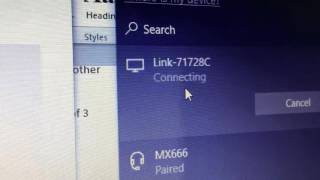 UNIC uc46 projector wireless connection to laptop