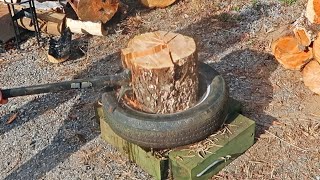 Fastest Way to Split Firewood