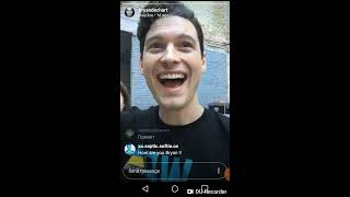 Bryan Dechart and Amelia Rose Blaire at Ukraine Comic-Con Livestream