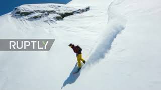 Switzerland: X-project 2.0 athletes show their skills in the snow