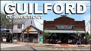 GUILFORD Connecticut Downtown Driving Tour