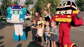 Поиграйка и Настя и Поли Робокар на ВДНХ выпуск 2 - Главные Герои Фестиваль