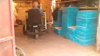 Самодельный погрузчик для ульев #2