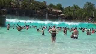 США обзор аквапарк Tour Typhoon Lagoon Disney Orlando Florida 02.04.2014