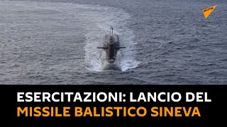 #Esercitazioni delle forze di deterrenza strategica: lancio del missile balistico #Sineva