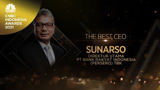 Sunarso Raih Penghargaan ‘ The Best CEO ’ CNBC Indonesia Awards 2021