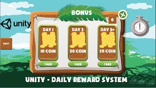 Unity - Günlük Bonus Sistemi (Daily Reward System)
