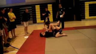 Andre in IT Tallaght grappling competition 2010