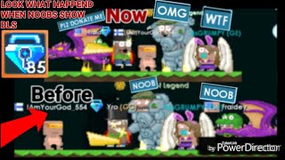 Don't Judge Noob! ( Noob With 85 Blue Gem Lock! ) OMG!! - Growtopia