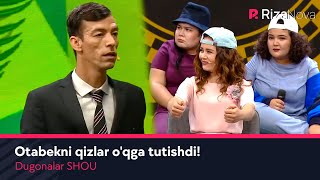 Dugonalar SHOU - Otabekni qizlar o'qga tutishdi!