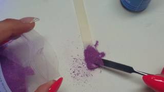 Applicazione Polvere holografic