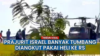 Helikopter Israel Mendarat di Rumah Sakit Assuta di Ashdod, Banyak Tentara Israel Terluka Parah?