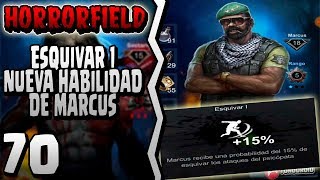 PROBANDO UNA NUEVA HABILIDAD CON MARCUS "ESQUIVAR 1"│HORRORFIELD│GAMEPLAY EN ESPAÑOL
