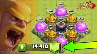Clash Of Clans | HOW FAR CAN 14,000 GEMS GO? ($100.00) | Gem Spree!
