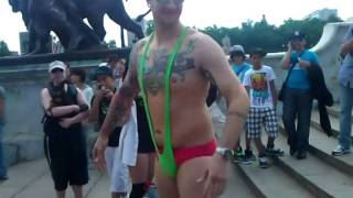 10 km Mankini Run Challenge - London 2011
