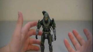 Halo Reach - Olive Hazop Action Figure Review - Series 1