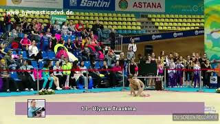 Uliana Travkina Hoop Zhuldyz Cup 2018 // Ульяна Травкина Обруч Кубок Жулдыз 2018
