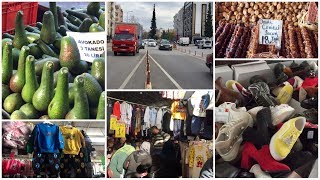 Анталия 2020.Рынок Чаршамба: распродажа на пике?/Любимый сыр/Цены на продукты/Песня от STYX-DASH?