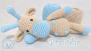 Tutorial Girafinha Amigurumi - Parte 1 de 3