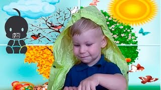 Развивающая игра ВРЕМЕНА ГОДА для детей. Как научить ребенка ВРЕМЕНАМ ГОДА. Сопоставляем одежду