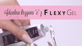 FLEXYGEL | Elisium | Szybkie nałożenie żelu na paznokcie | Idealna krzywa "C" |