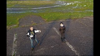 essais drone P4P en  " Active Track " le 27 01 2018 à Nizas