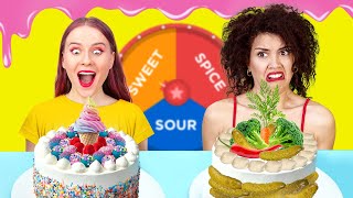 TANTANGAN MAKANAN PEDAS VS MANIS VS ASAM || Yang Terakhir Berhenti Menang Mukbang oleh 123 GO Like!