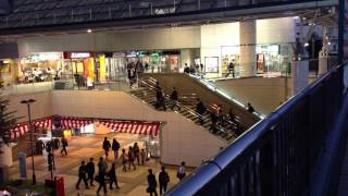 川越まつり2012前夜のアトレからクレアモール（iPhone5で撮影）