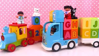 Apprendre l'Alphabet avec les jouets Learning videos for kids