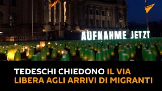 Berlino: attivisti chiedono il via libera agli arrivi di migranti bloccati tra Polonia e Bielorussia