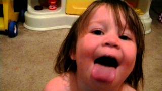 funny baby lying cute butt